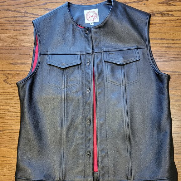 Lil Joe's | Jackets & Coats | Lil Joes Soa Leather Vest Size Xl | Poshmark